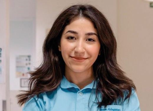 Sham Aldagistani, médica dentista