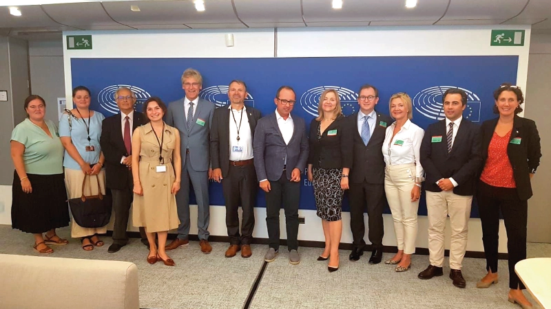 Direção do CED visita Parlamento Europeu
